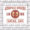 Aerospace Worker College Decal