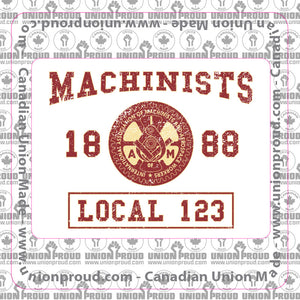 Machinist College Decal