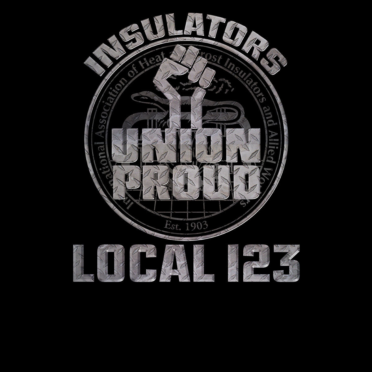 Insulators Iron Fist Decal