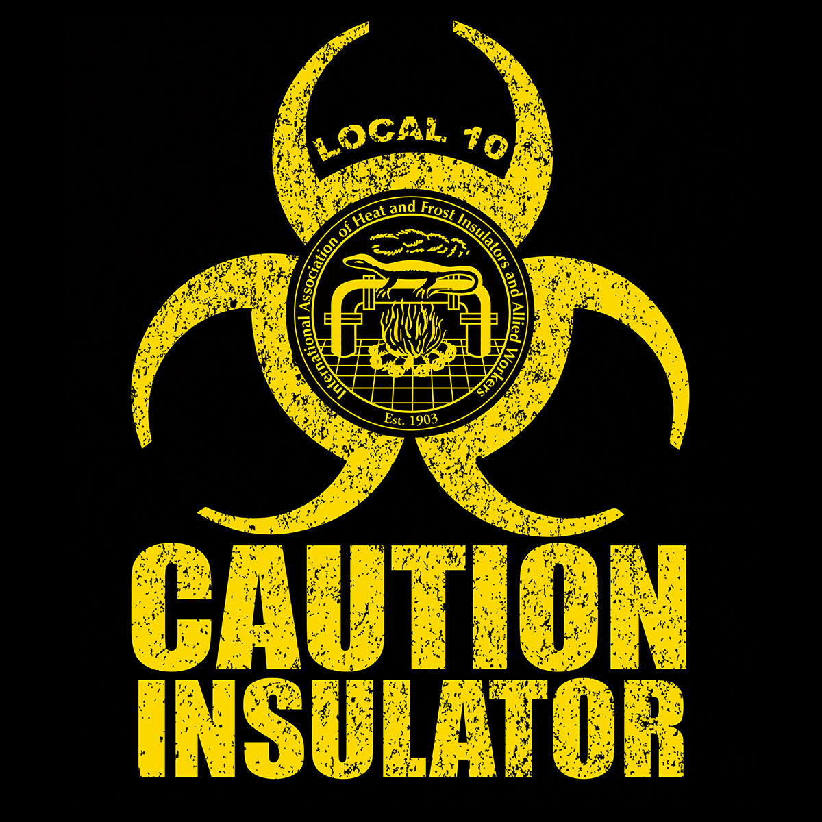 Insulators Biohazard Union Decal