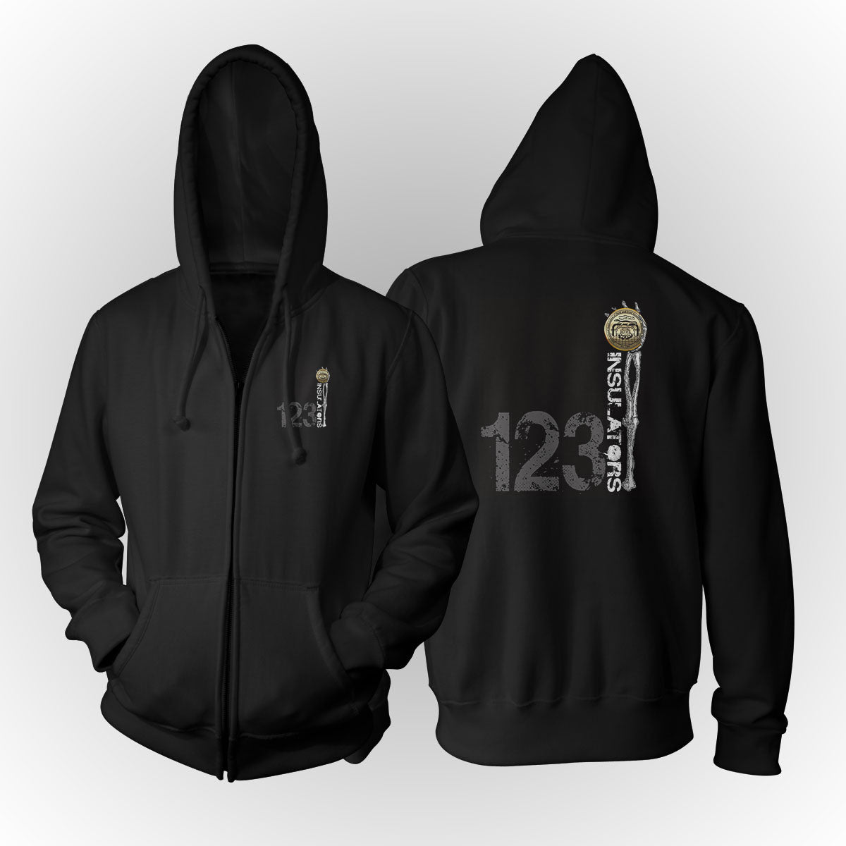 Insulators Skeleton Hand Union Apparel