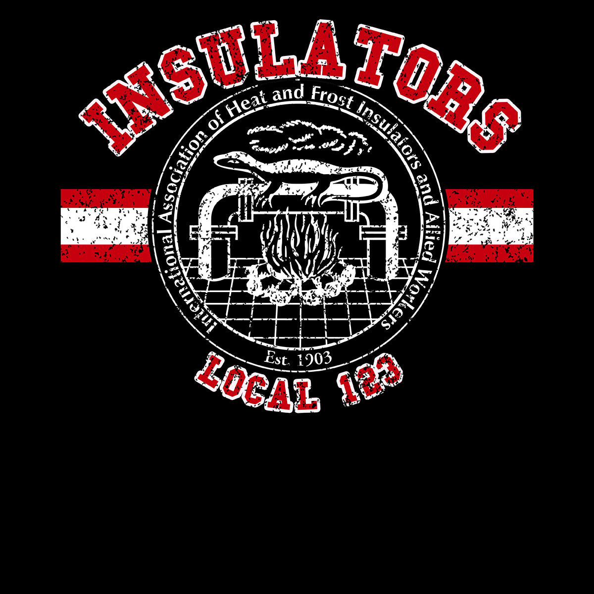 Insulators Collegiate Union Decal