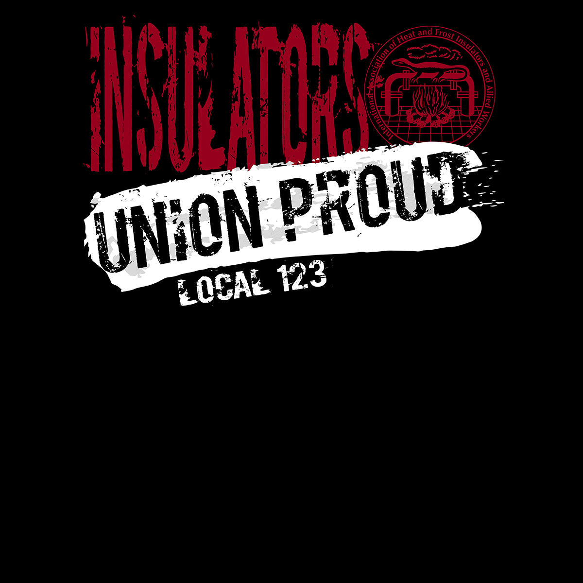Insulators Union Proud Splatter Apparel