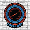 IUOE Neon Logo Decal