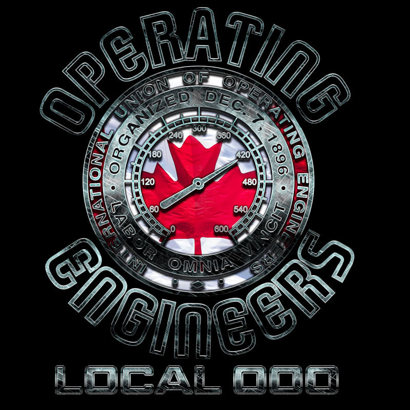 IUOE Canada Scraped Metal Apparel