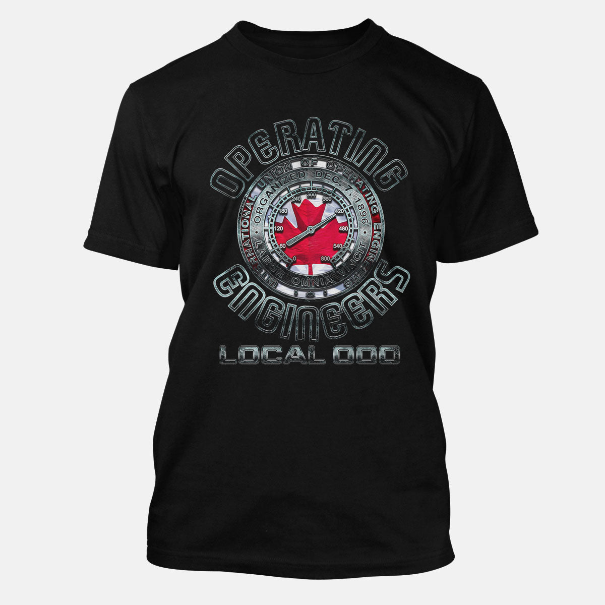 IUOE Canada Scraped Metal Apparel