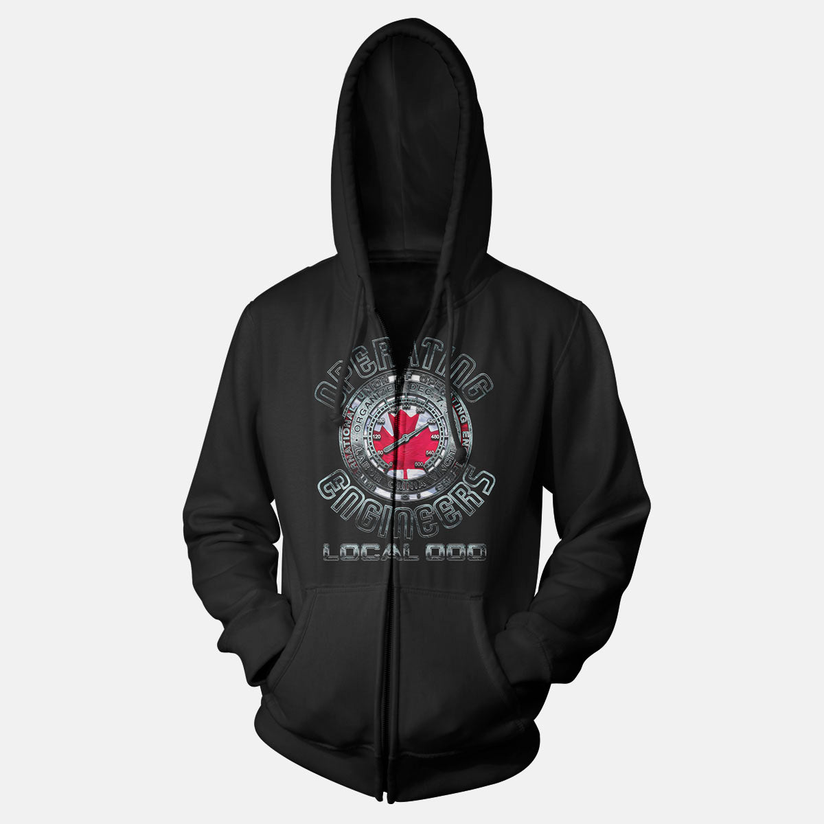IUOE Canada Scraped Metal Apparel