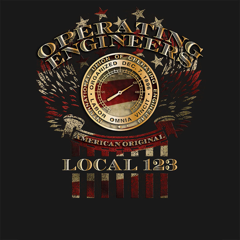 Operating Engineers Winged Eagle Apparel