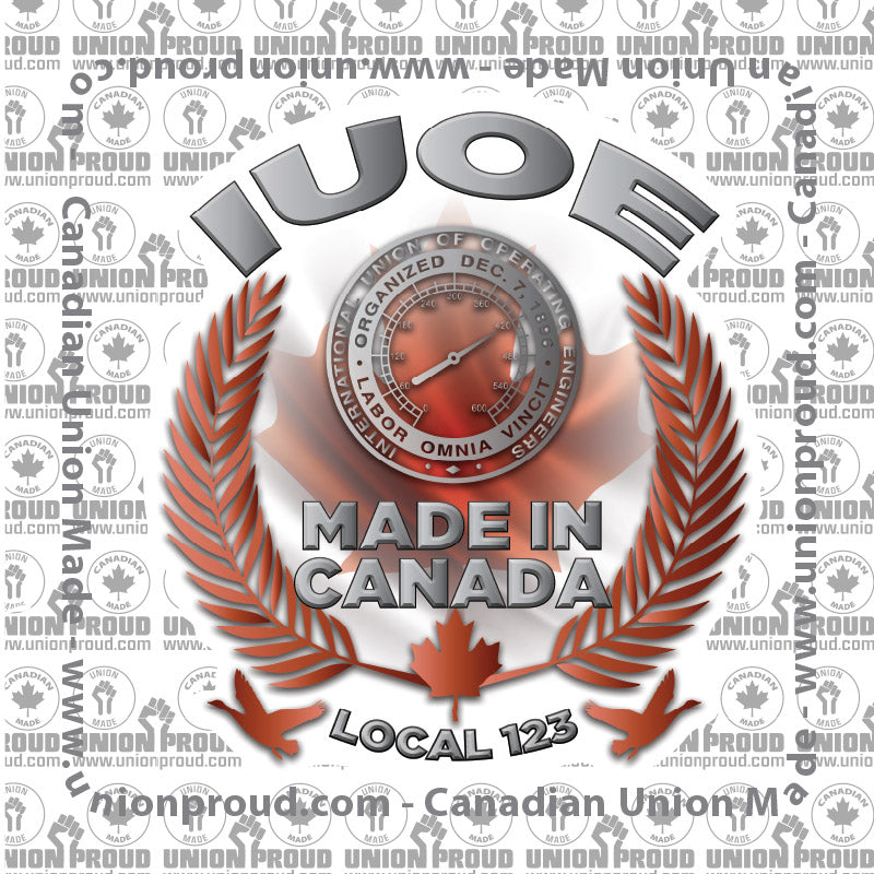 IUOE Canada Decal