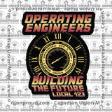 Operating Engineers Future Union Decal