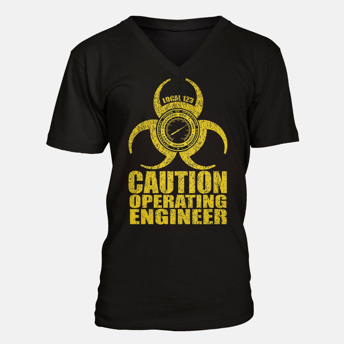 Operating Engineers Biohazard Union Apparel