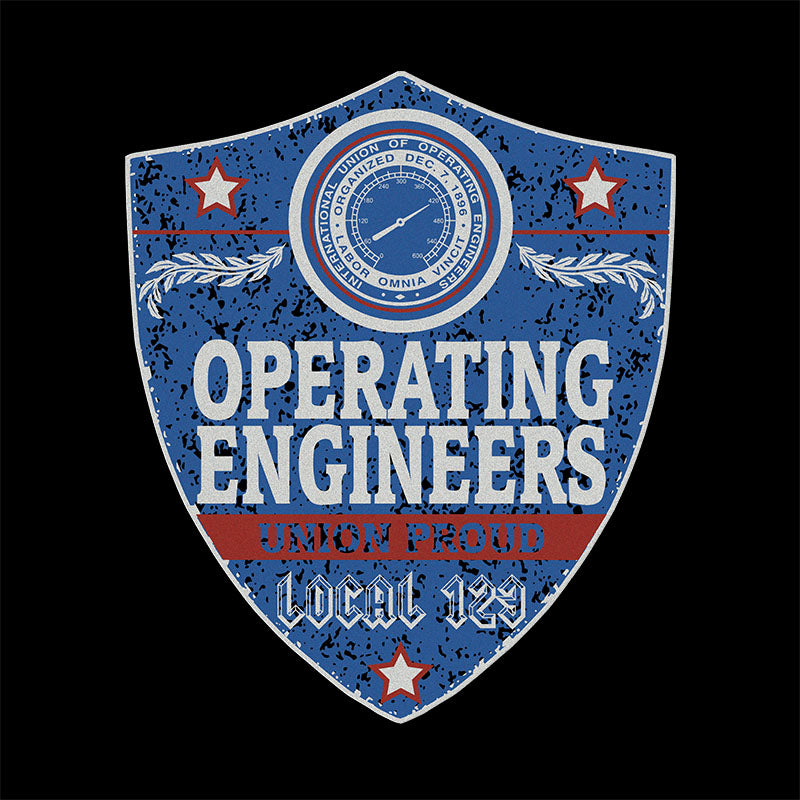 Operating Engineers Blue Badge Apparel