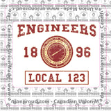 Operating Engineers College Union Decal