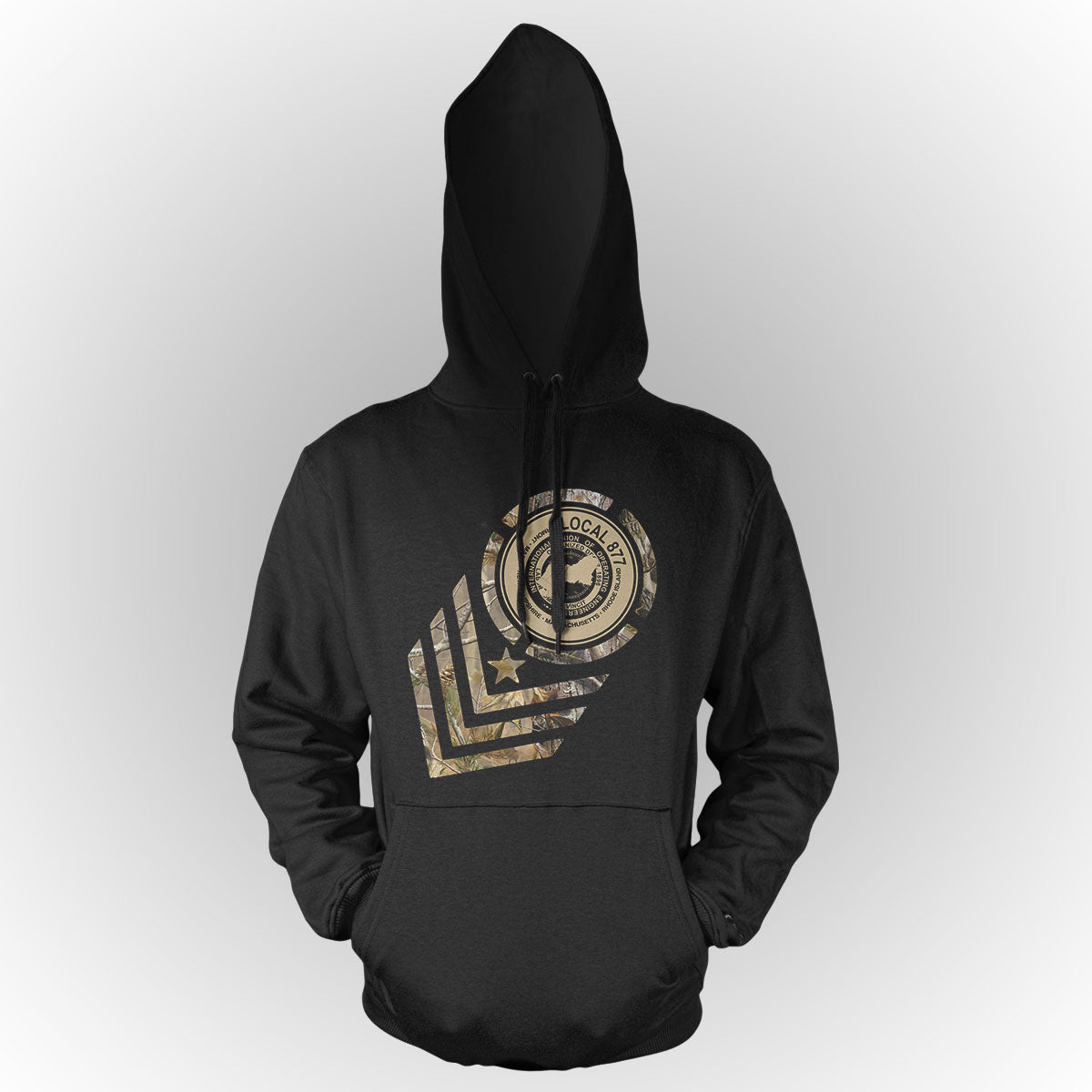 Military Overlay IUOE 877 Apparel