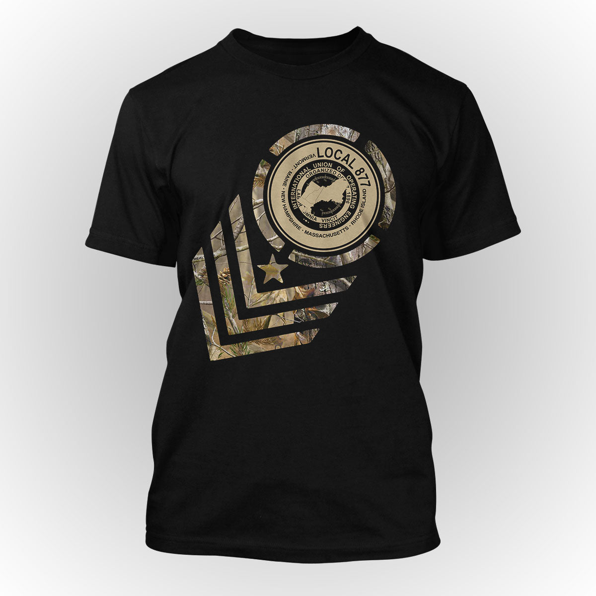 Military Overlay IUOE 877 Apparel