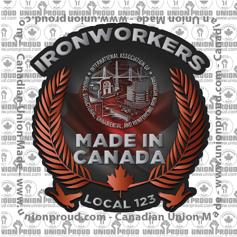 Ironworkers Canada Decal