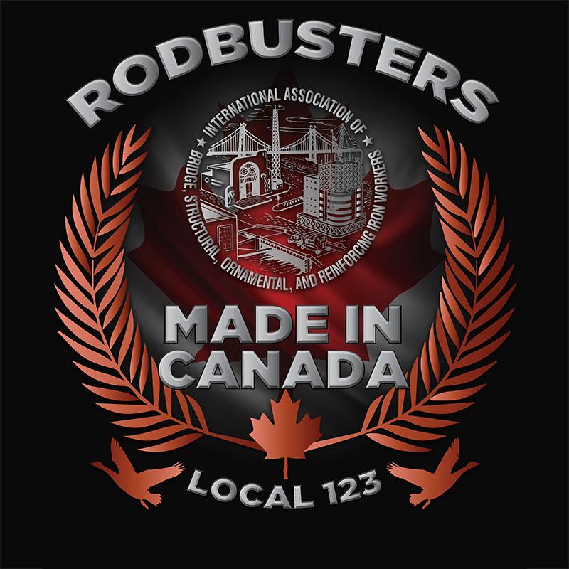 IW Rodbusters Canada Decal