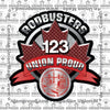 IW Rodbusters Round Canada Decal