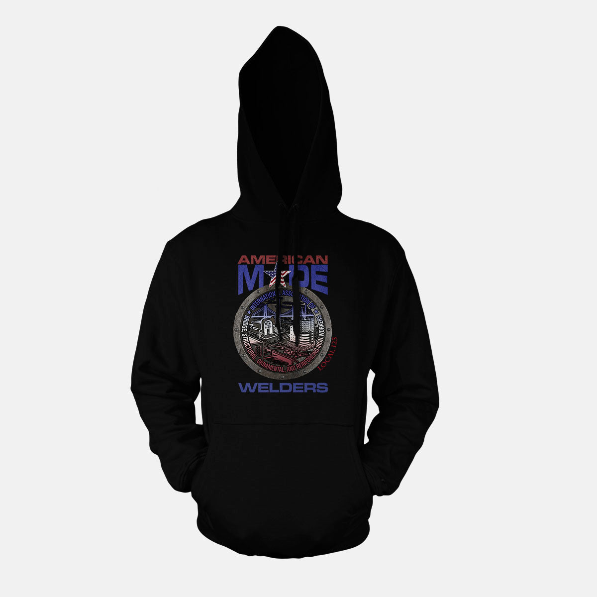 IW Welders Round America Apparel