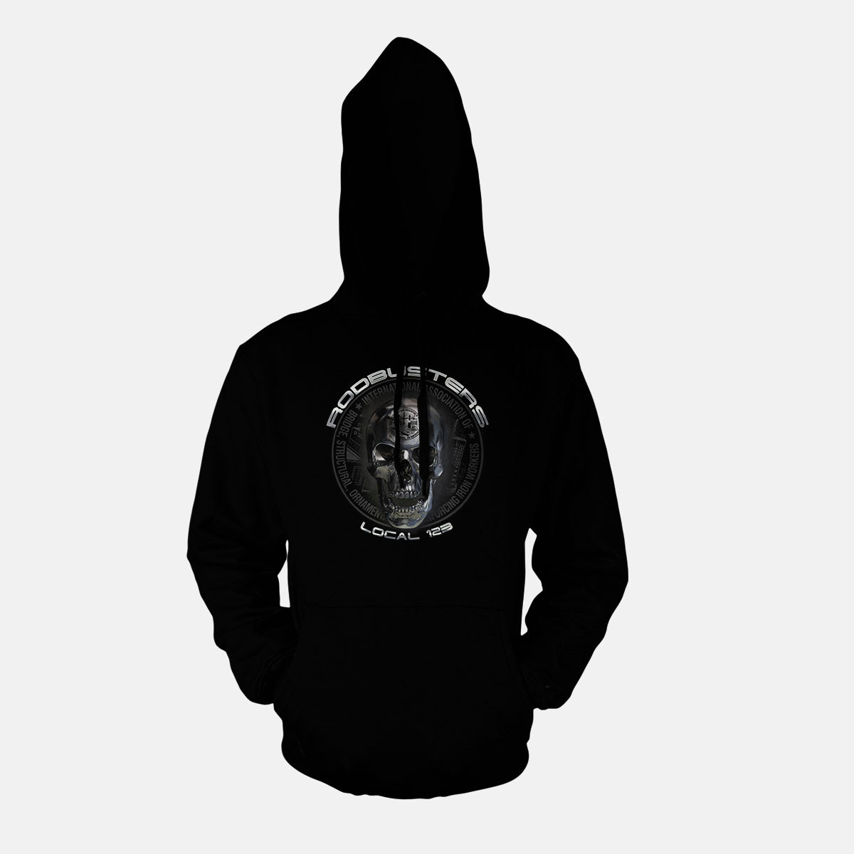 IW Rodbusters Chrome Skull Apparel