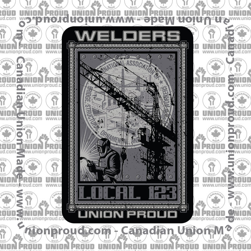 IW Welders Collage Decal