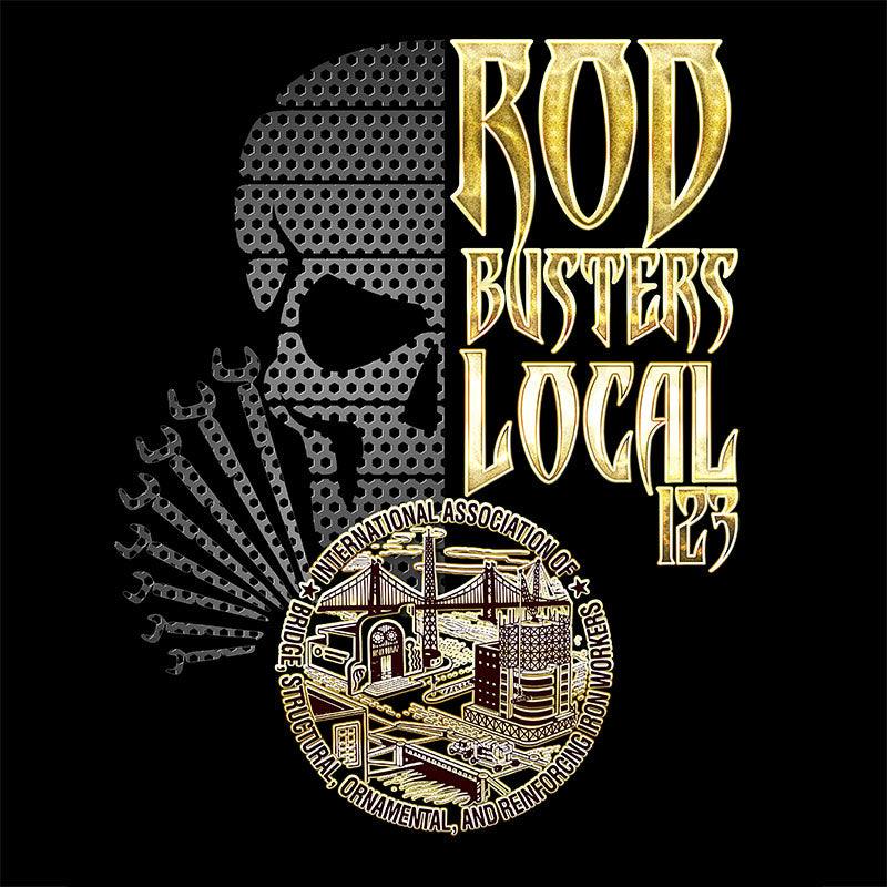 IW Rodbusters Metal Wrench Skull Apparel