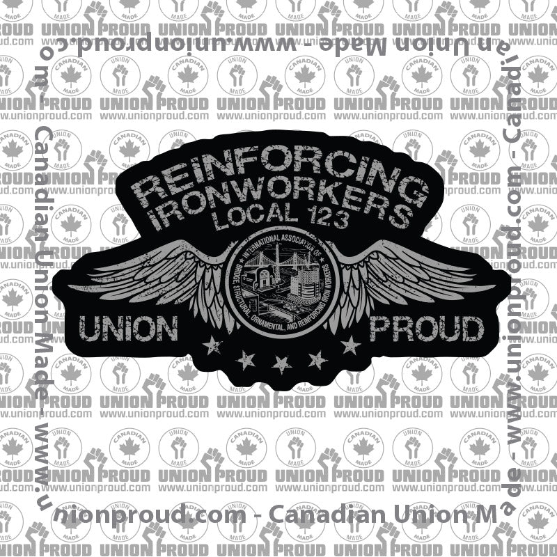 Ironworkers Reinforcing Decal