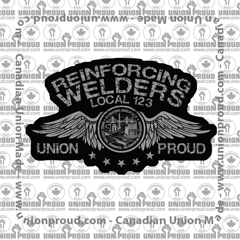 IW Welders Reinforcing Decal