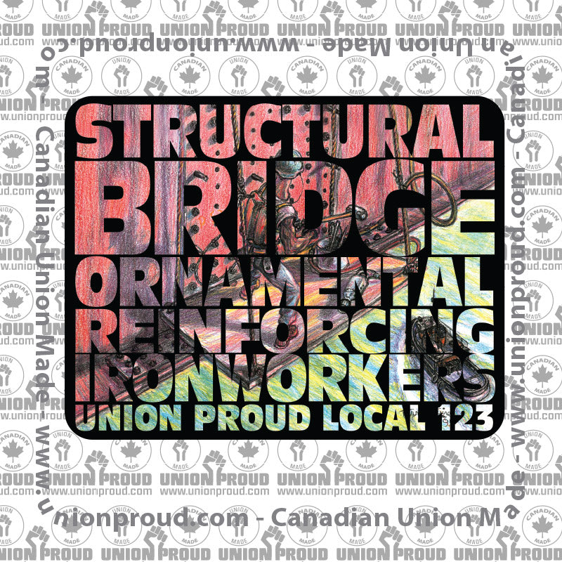 Ironworkers Ornamental Decal