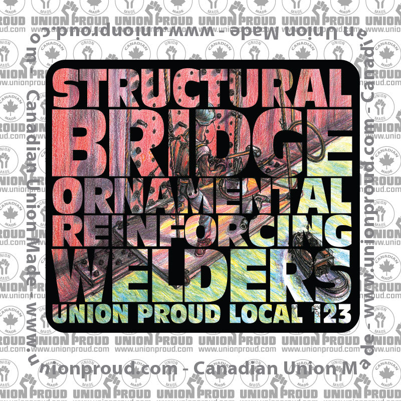 IW Welders Ornamental Decal