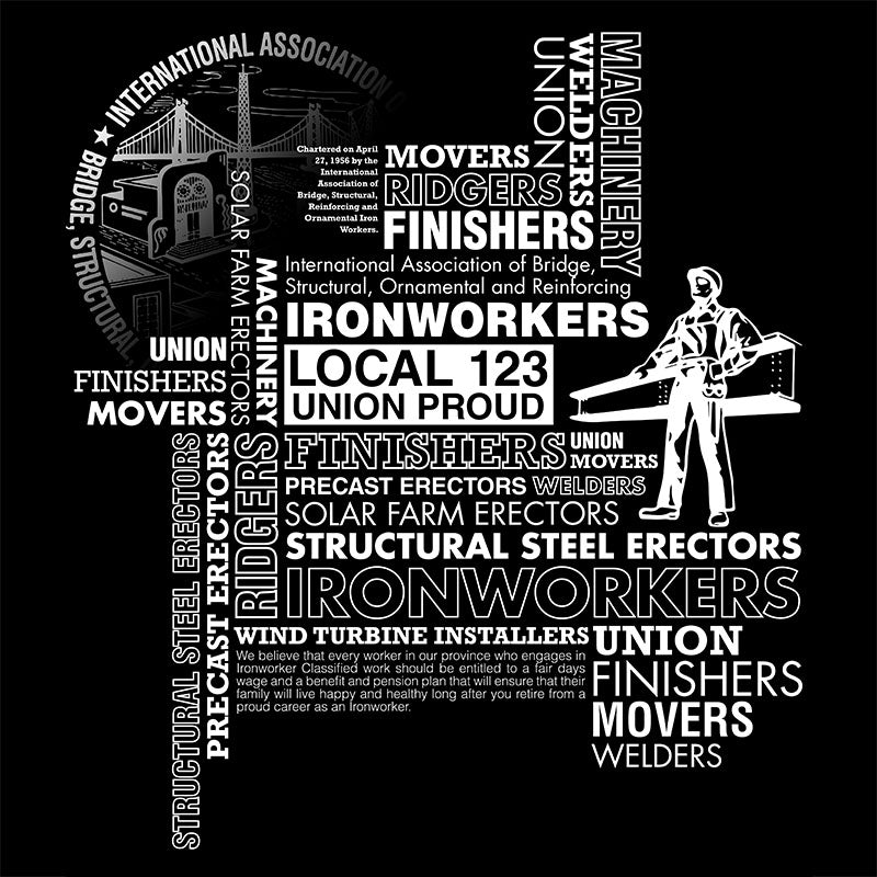 Ironworkers Typographic Union Apparel