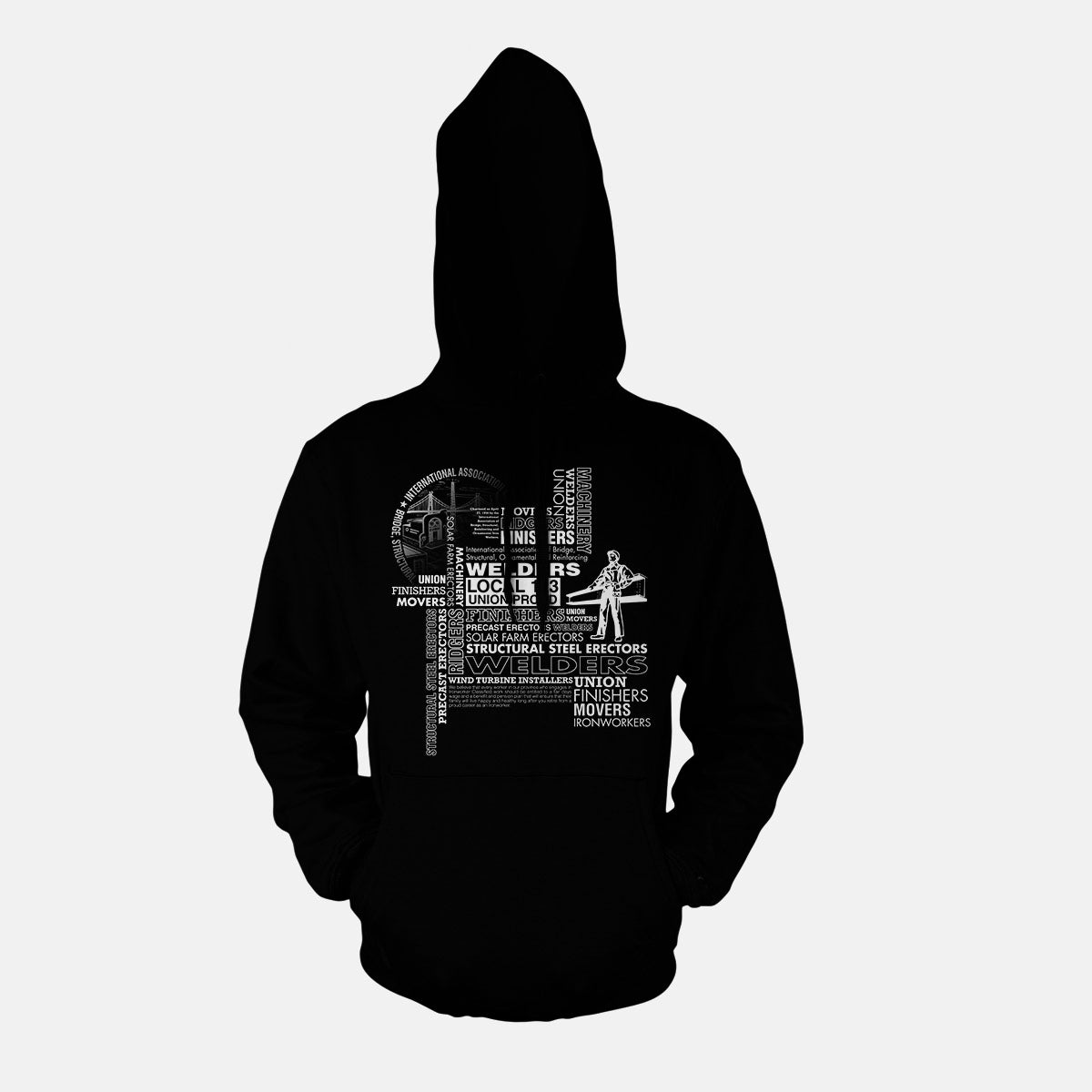 IW Welders Typographic Union Apparel