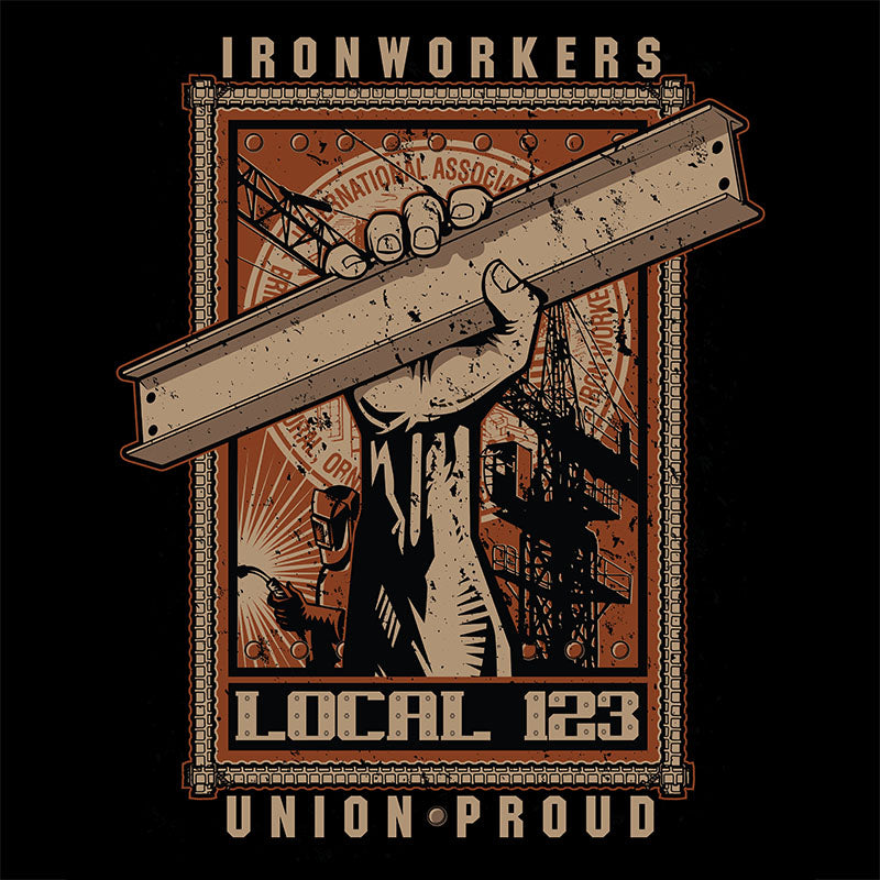 Ironworkers Girder/Fist Union Apparel