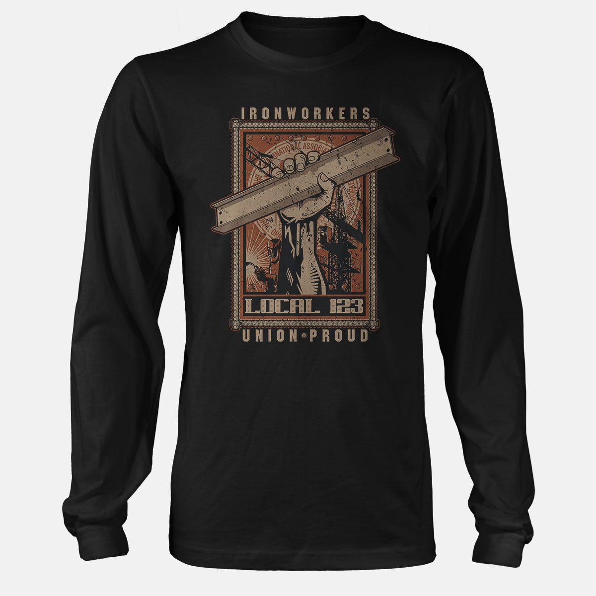 Ironworkers Girder/Fist Union Apparel