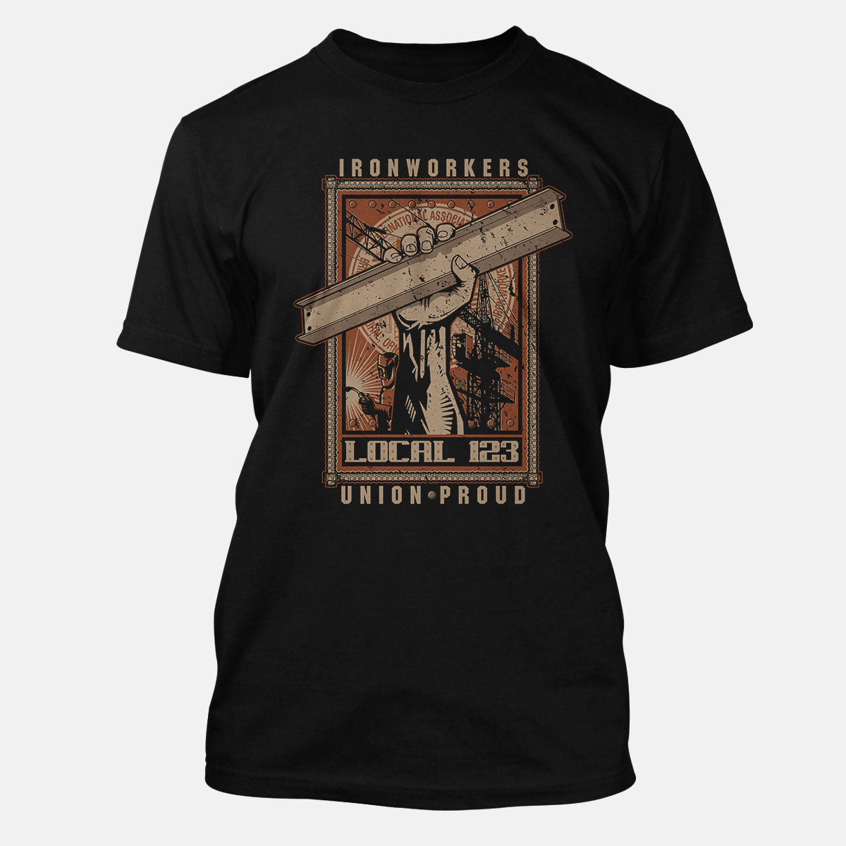 Ironworkers Girder/Fist Union Apparel