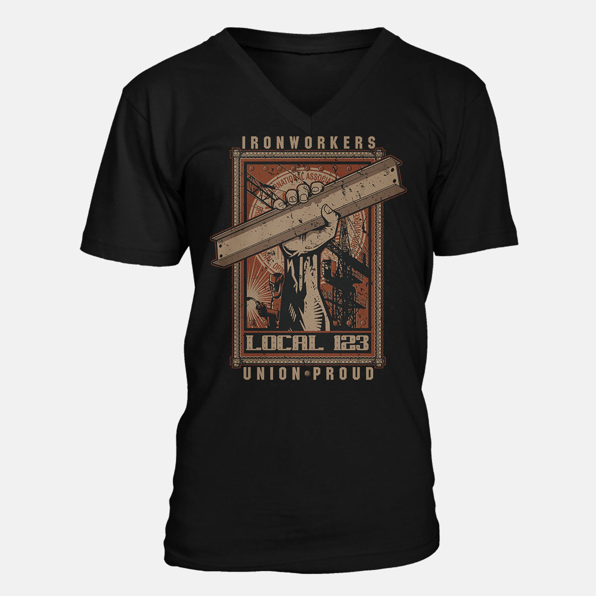 Ironworkers Girder/Fist Union Apparel