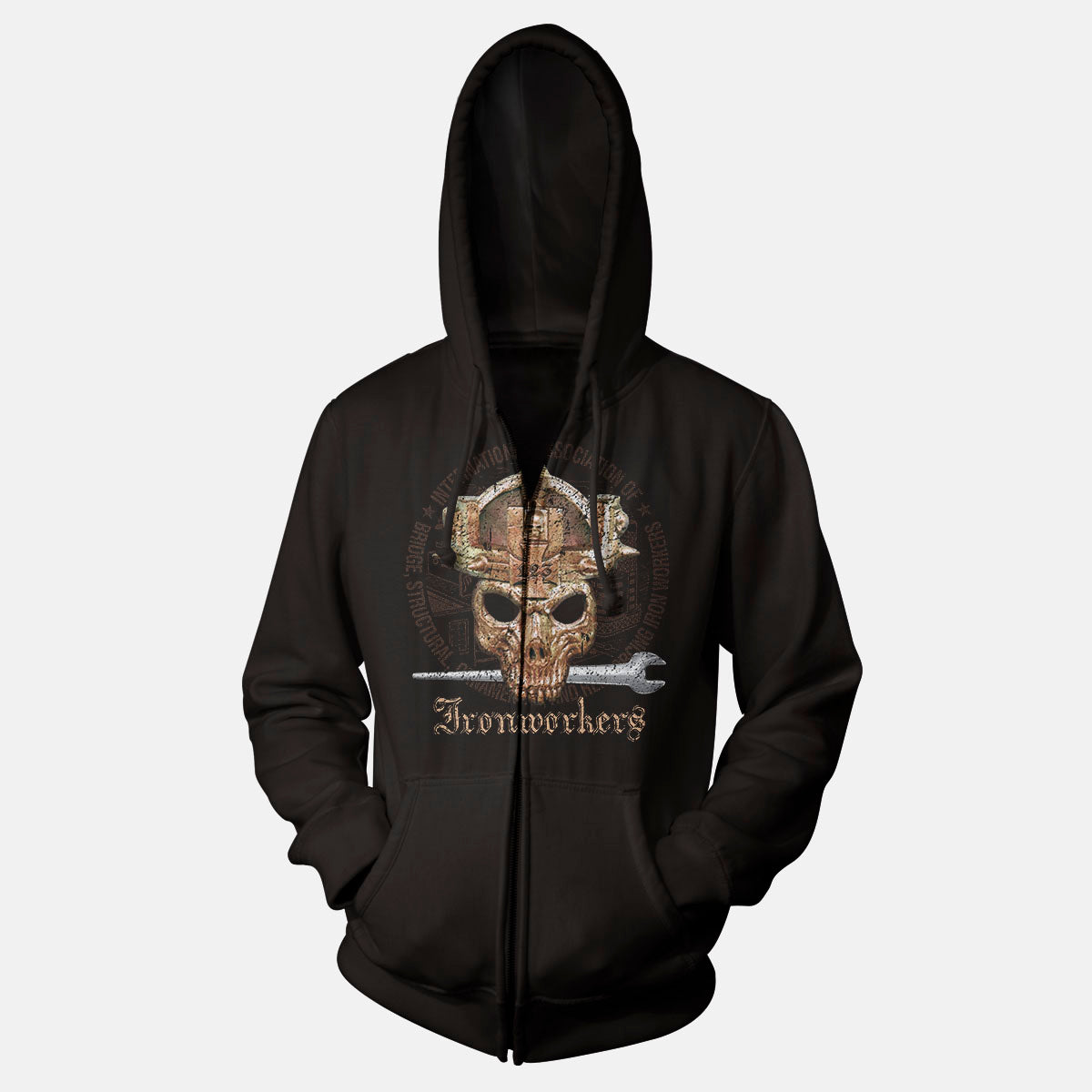 Ironworkers Skull Mask Union Apparel