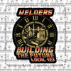 IW Welders Future Union Decal