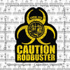 IW Rodbusters Biohazard Union Decal