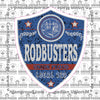 IW Rodbusters Blue Badge Decal