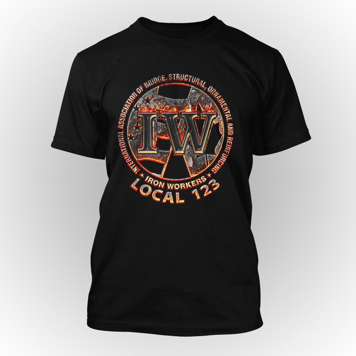 IW New Burning Logo Apparel