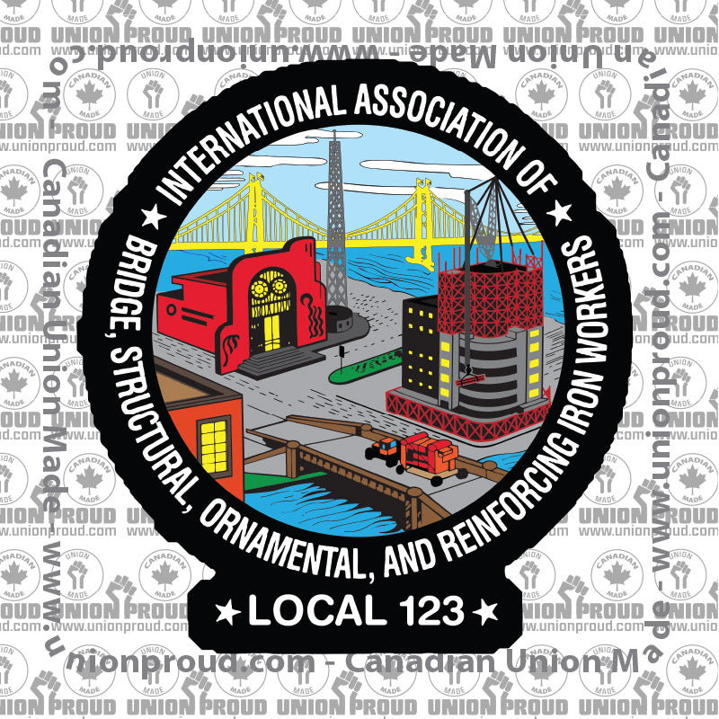 Ironworkers Basic Logo Union Decal