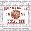 Ironworkers College Union Decal