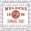 IW Welders College Union Decal