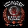 Operating Engineers Made In Canada Decal
