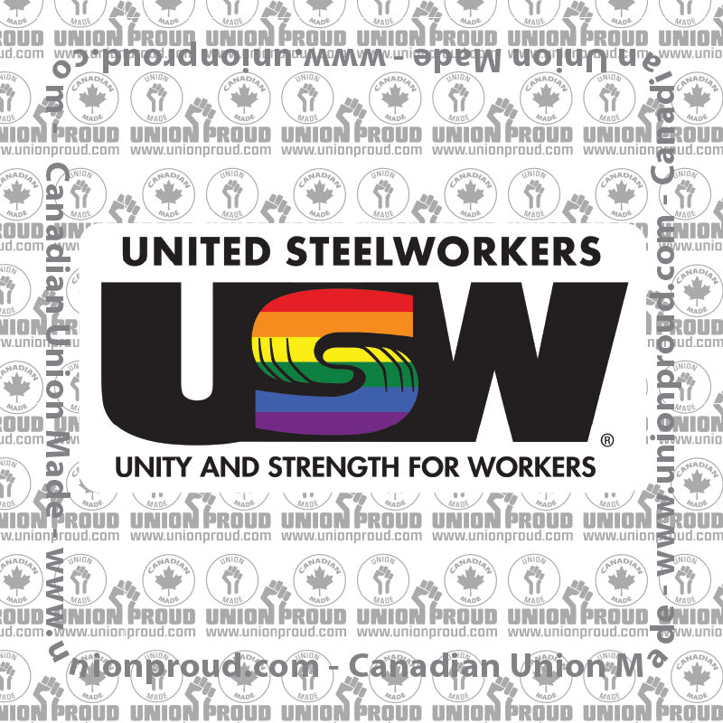 USW Pride Decal
