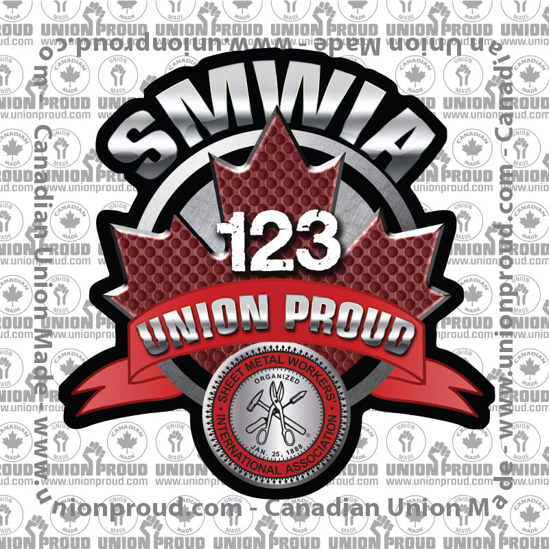 SMWIA Round Canada Decal