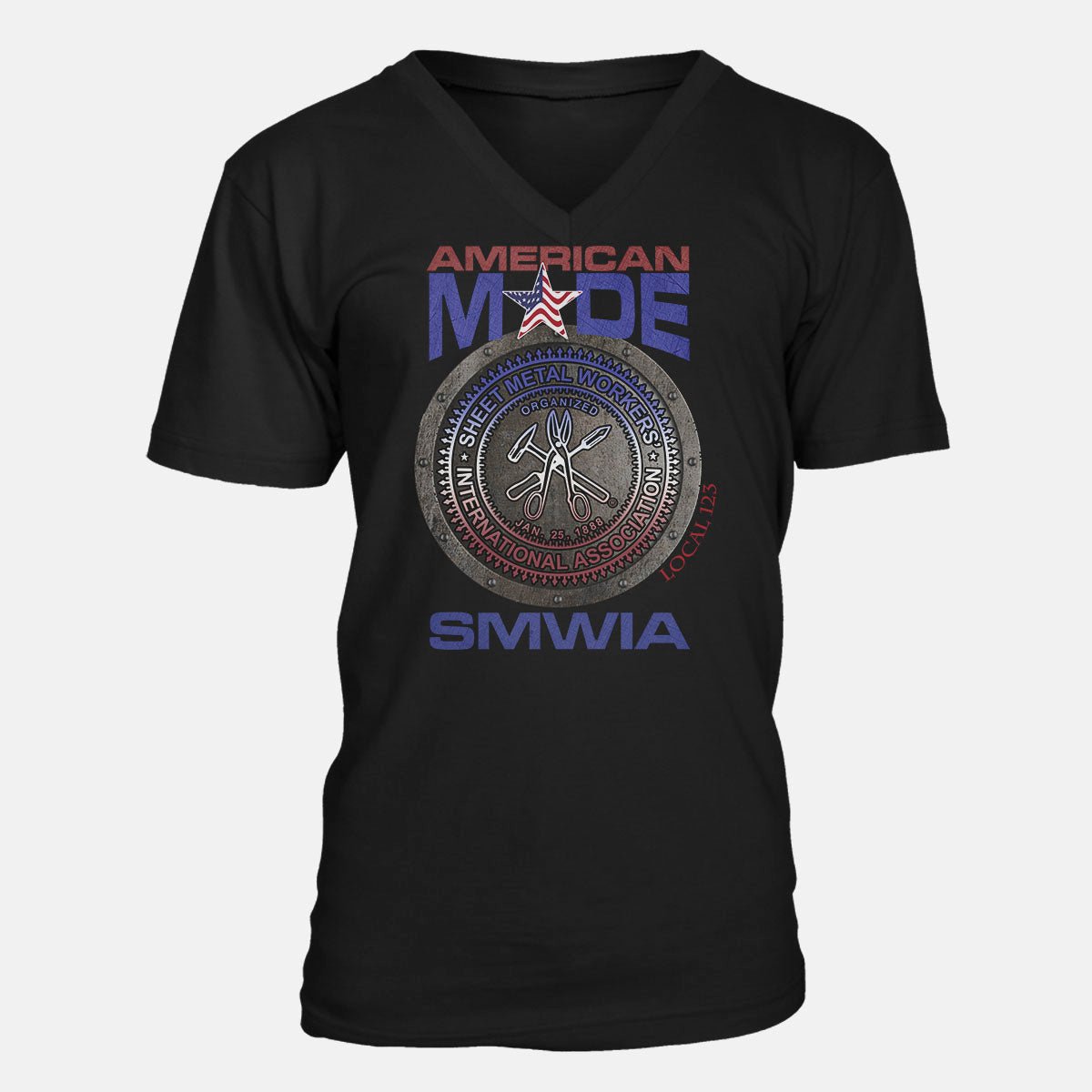 SMWIA Round America Apparel