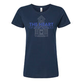 Tone on Tone Heart Of Our Schools - Ladies T-shirt