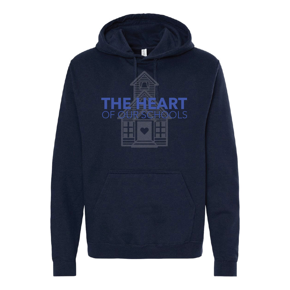 Tone on Tone Heart Of Our Schools - Pullover Hoodie